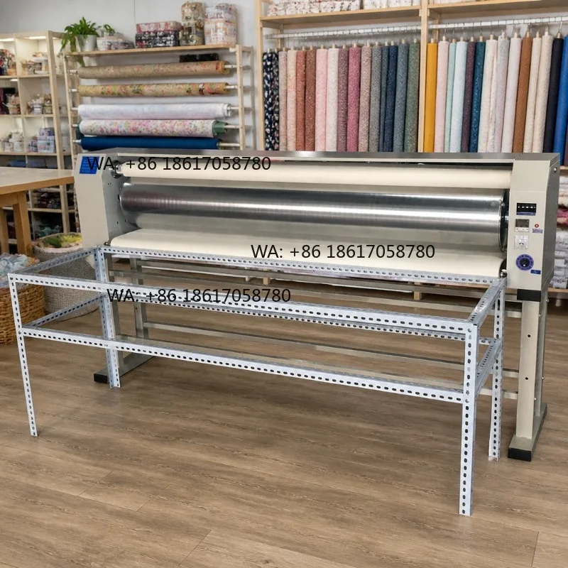 China Factory 1800 Roll to Roll Calander Sublimation Printing Machine Fabric Heat Press Transfer Machine Price