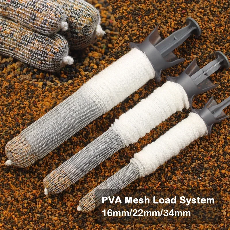 1piece 5M Carp Fishing PVA Mesh Load System In Tube for Fishing Bait Quick Dissolving  Carp Fishing Feeder Pop Up Boilies