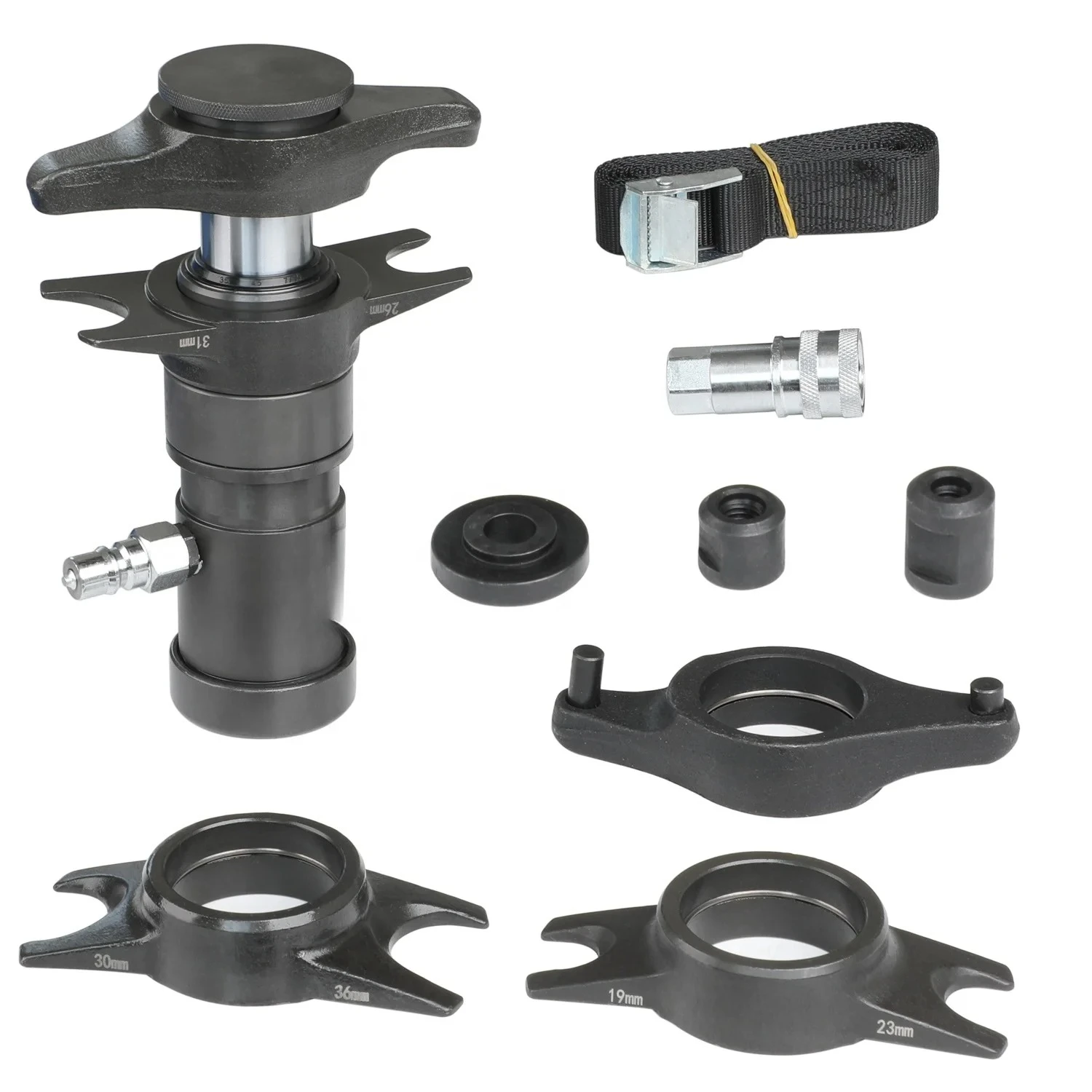 For HTL 4.5T Pneumatic Hydraulic Ball Joint Separator Extractor Removal Puller Auto Repair Tool Set