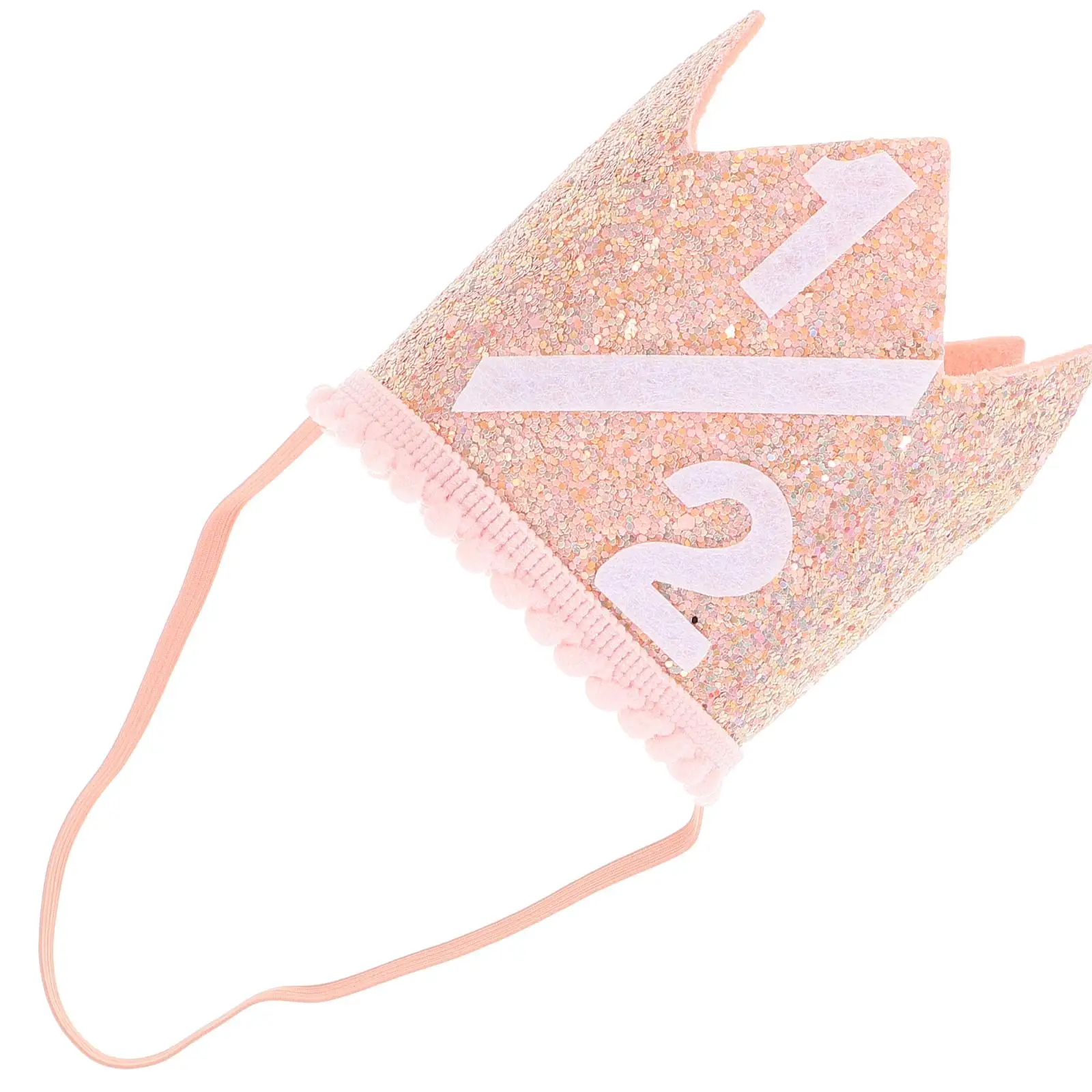 

Crown Party Kids Rose Gold Half Party Hats For Kids Birthday Decorative Photo Props Festival Headwear Baby Caps