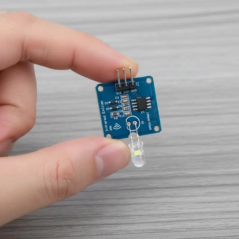 Infrared Transceiver Kit 38KHz IR Transmitter + Receiver Set for Industrial Automation Induction Equipment Development