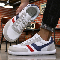 Men Wide Barefoot Shoes Minimalist Breathable Comfortable Walking Shoe Fashionable Lightweight Slip on Soft Man Trail Sneakers