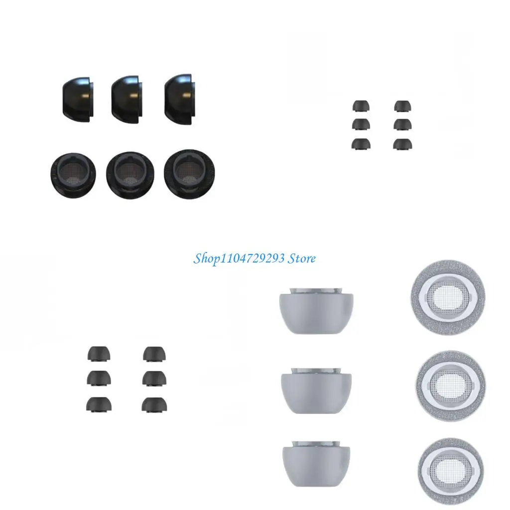 

Y2GD Comfortable Listening Experience 3Pair Silicone Eartips for Buds 3Pro, Multiple Size Ear Plug Noise Reductions