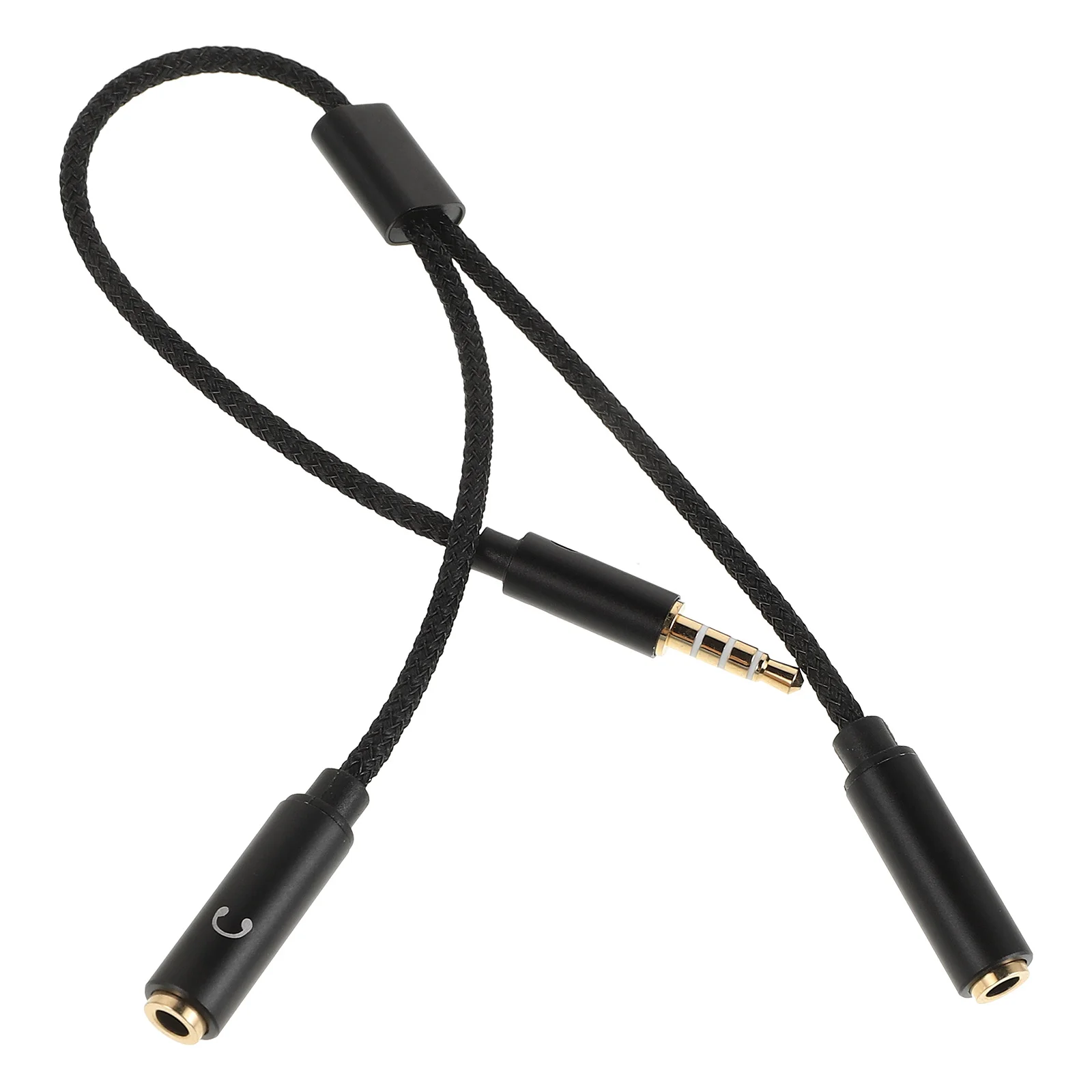 Headphones Cable Splitter 35mm Audio Cable Splitter Cable Speaker Wire Copper Headphone Splitter Audio Splitter Cable For Headp