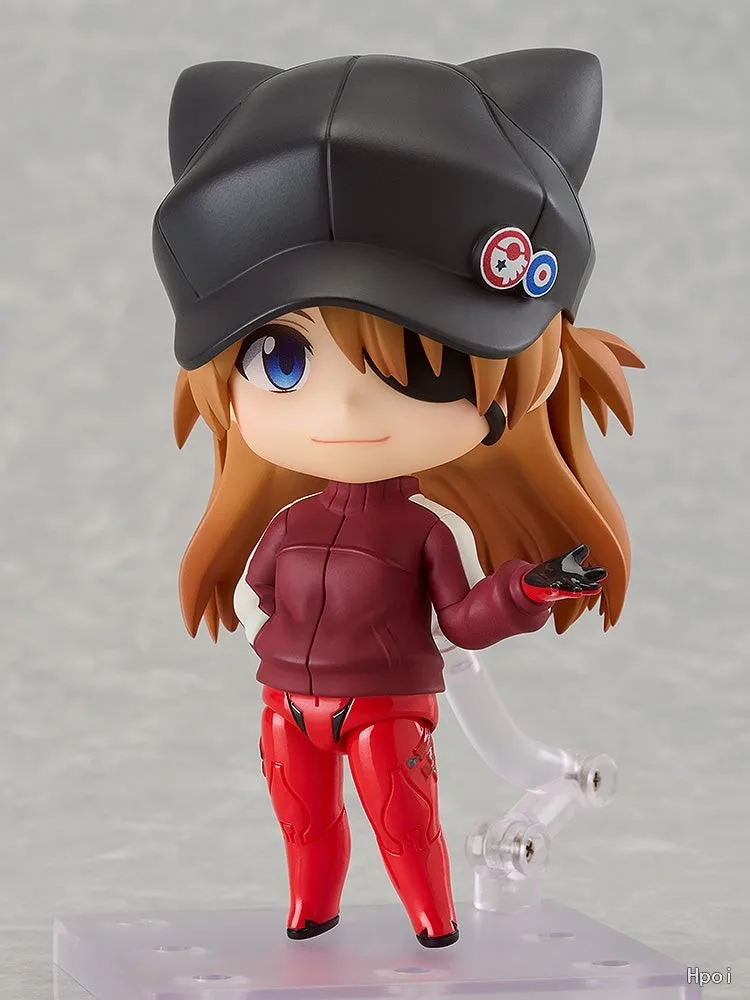 100% originele Nendoroid # 2930 Rebuild van Evangelion Q Asuka Shikinami Langley Jersey Ver Good Smile Company Figuur Anime Cadeau