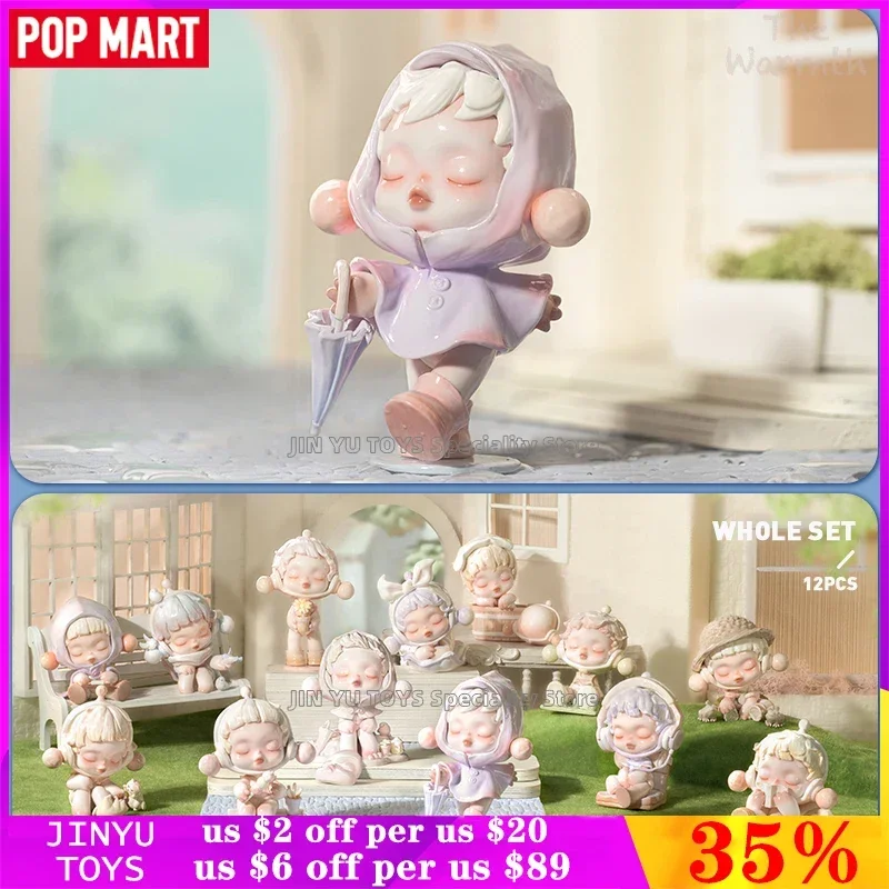 

POP MART Skullpanda The Warmth Series Blind Box Kawaii Doll Anime Action Figure Cute Kid Toy Birthday Gift Collectible Guess Bag