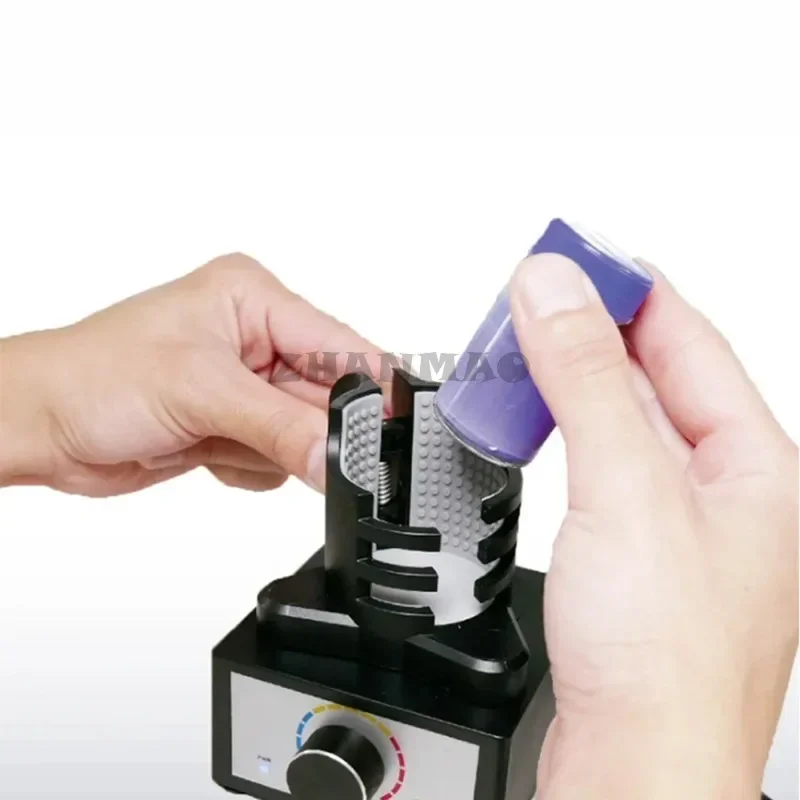 100-240V Eddy Current Mixer, Electric Paint Mixer with Adjustable Speed, Mini Desktop Mixer, DIY Hobby Model Making Tool PMKJ020
