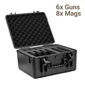 6 Guns and 8 Mags