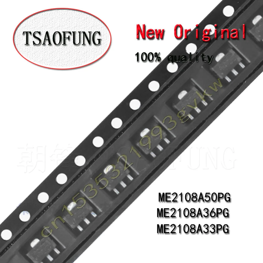 ME2108A50PG 2108A50 ME2108A36PG 2108A36 ME2108A33PG 2108A33 SOT89 Integrated Circuits Electronic Components