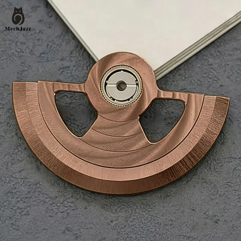 MechJazz NH Series Geneva Wave Skeleton Automatic Rotor for Seiko NH35 NH36 4R 6R Movement Replacement Watch Mod Parts view 6
