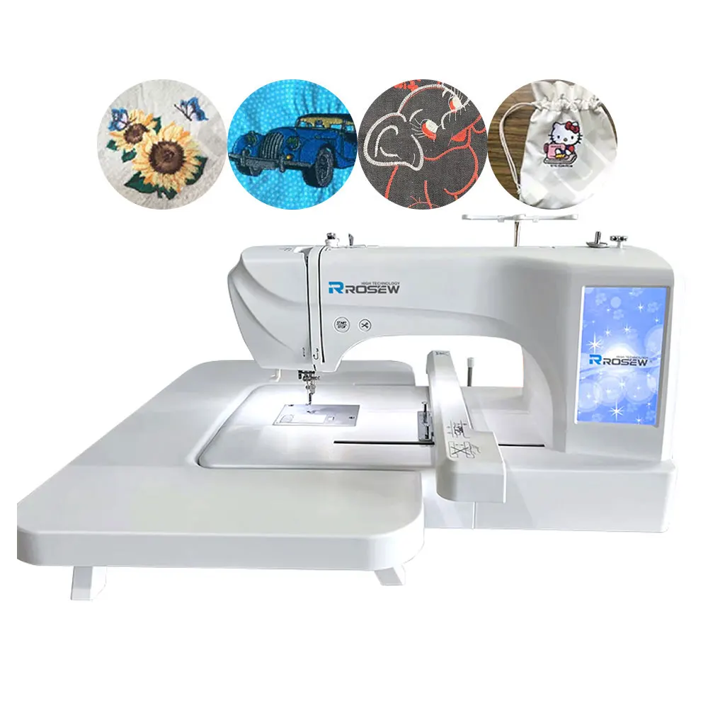 

ES6 Embroidery Sewing Machine Computerized Domestic Small Single Needle Computer Embroidery Sewing Machine
