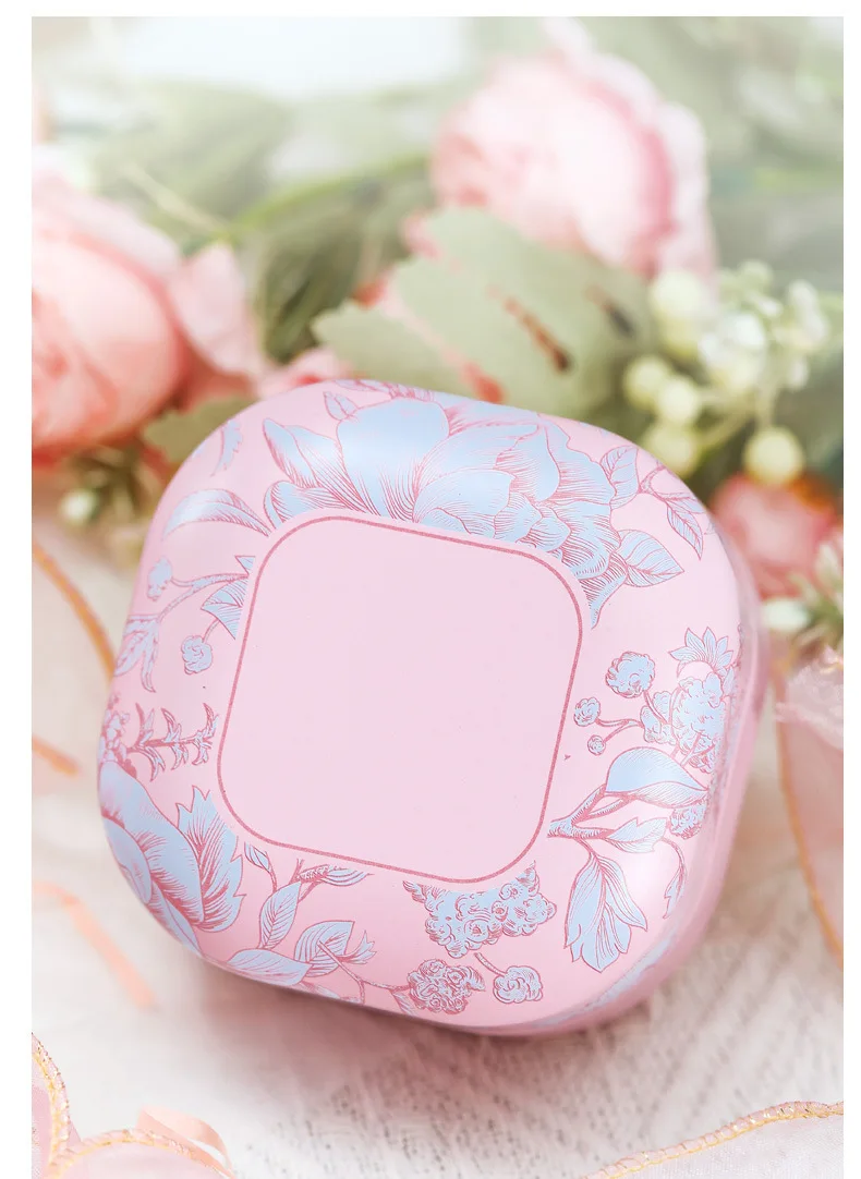 

Small Round Tea Tin Box Jar Kitchen Metal Candy Storage Containers Multi-Purpose Storage Box For Party Favor Home Decor Gift Box