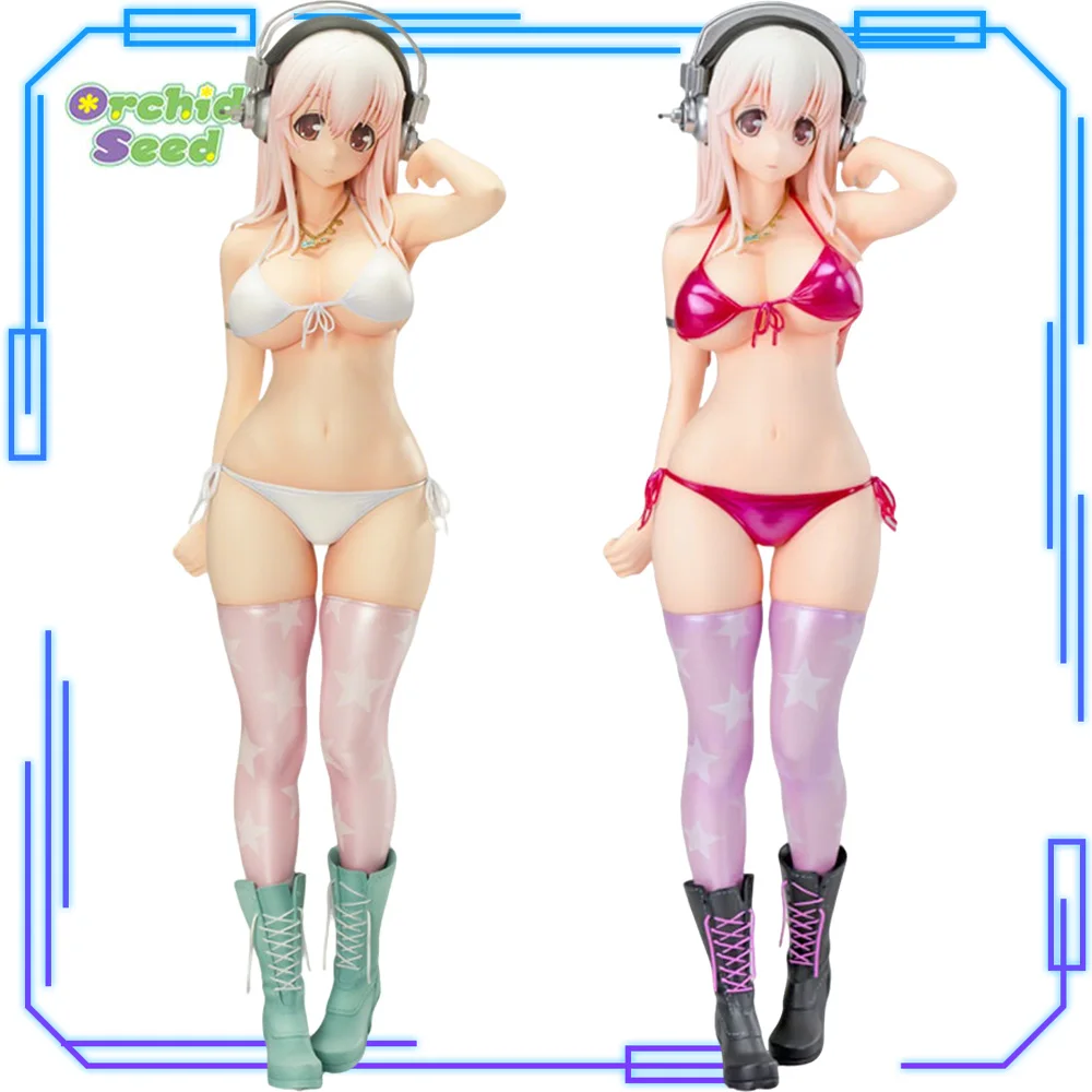 En Stock Semilla de Orquídea Original Genuina SoniComi Super Sonico 1/5 Berry! Paquete SoniComi Ver. Figuras de Juguete de Colección de 33 cm