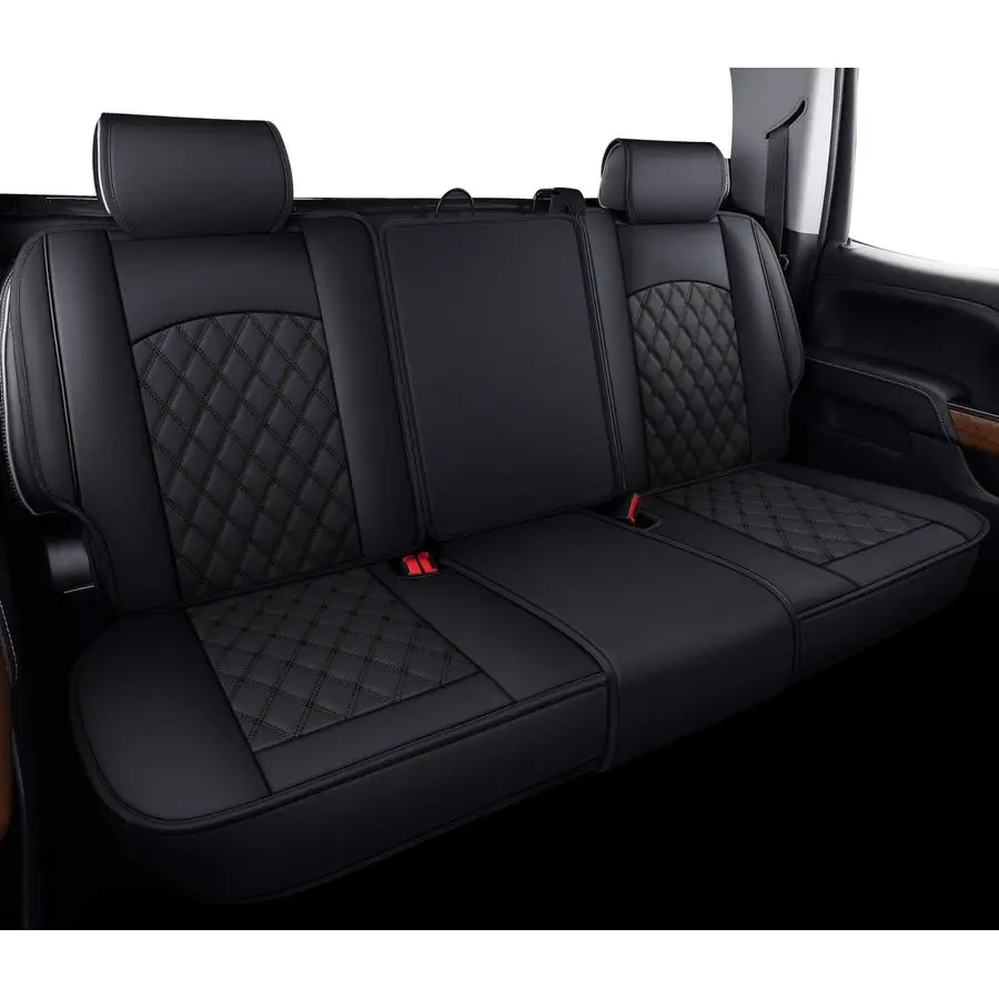 

Back Seat Covers Compatioble with Chevy Silverado GMC Sierra Pickup Custom Fit 20072026 1500 2500HD 3500HD Crew Double Extended