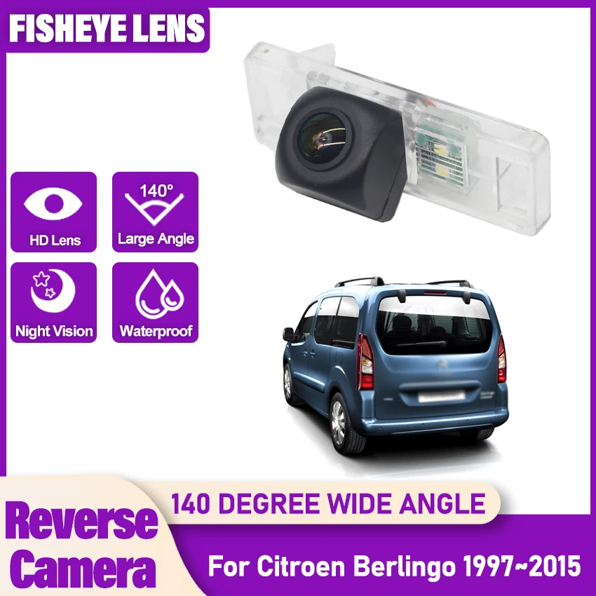 Rear View Camera For Citroen Berlingo 1997~2014 2015 Night Vision Waterproof Reverse Camera Backup Camera License Plate Camera