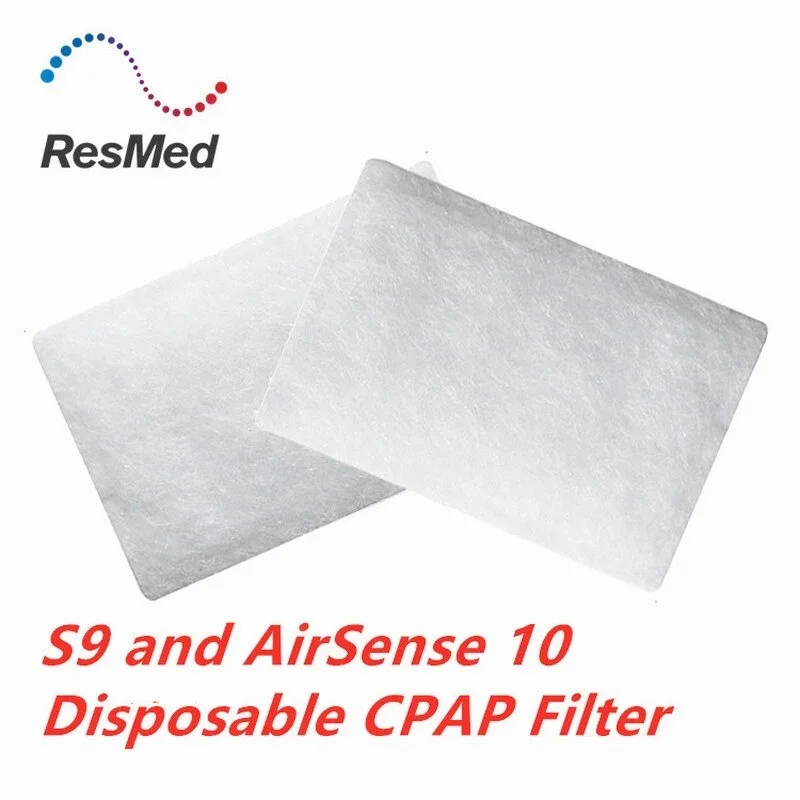 50Pcs Disposable Universal Replacement Filters For S9/S10 ResMed AirSense Replacement Filters Respirator Accessories Kit