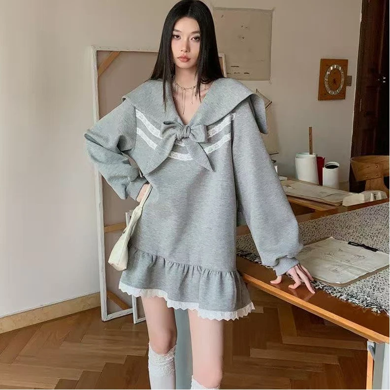 

Длинная свободная юбка-трапеция Sweet Knot с плиссированным подолом для молодых женщин, из полиэстера...