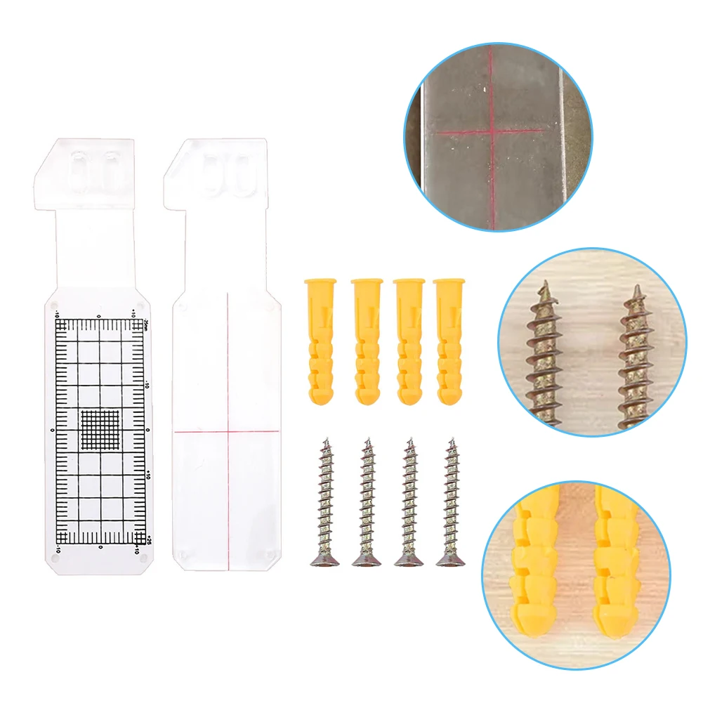 Acrylic Crack Gauge Monitor Monitoring Record Instrument Measuring With Screws Crack Gauge Monitor Accurate Crack Monitoring