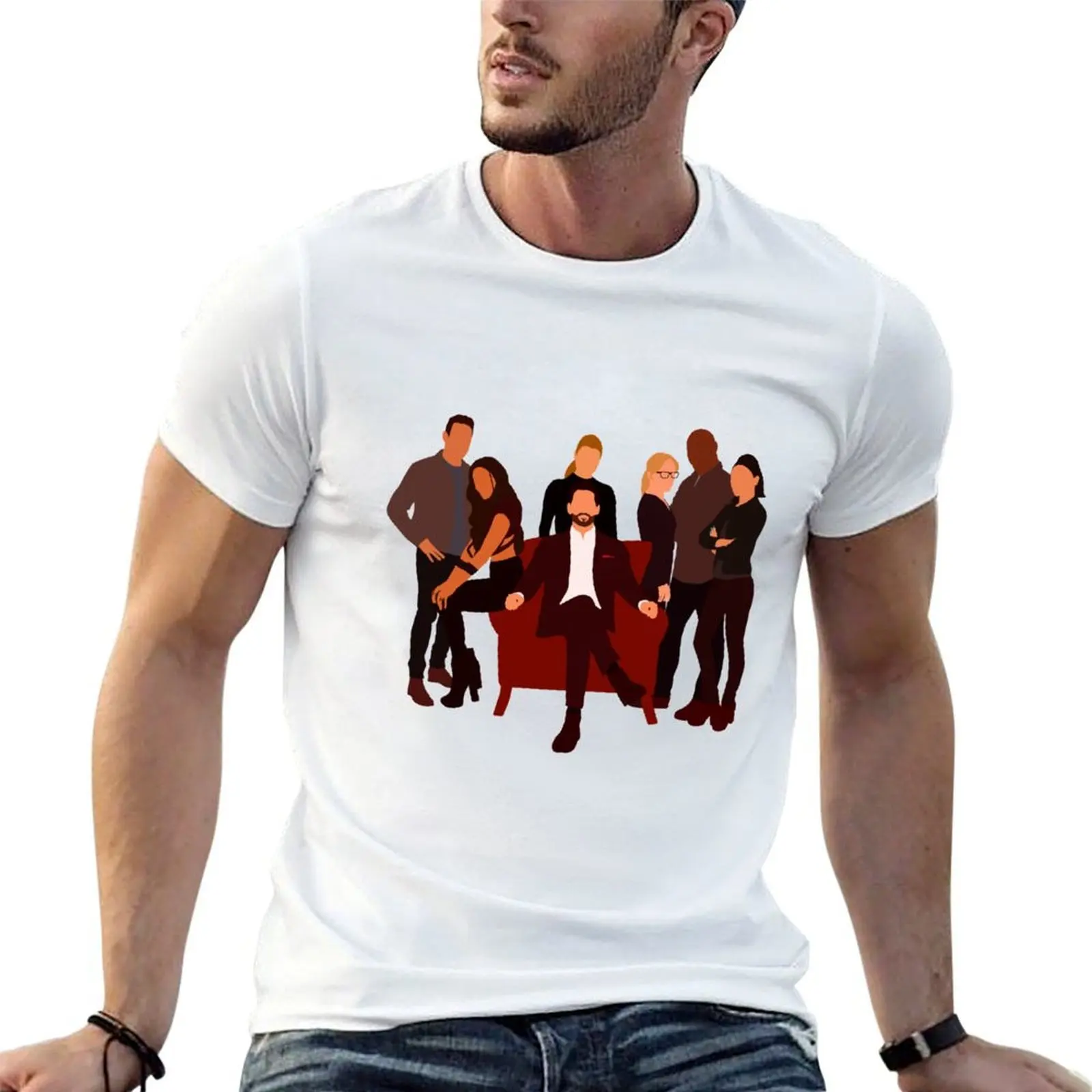 Lucifer Cast T-Shirt sublime designer shirts mens funny t shirts