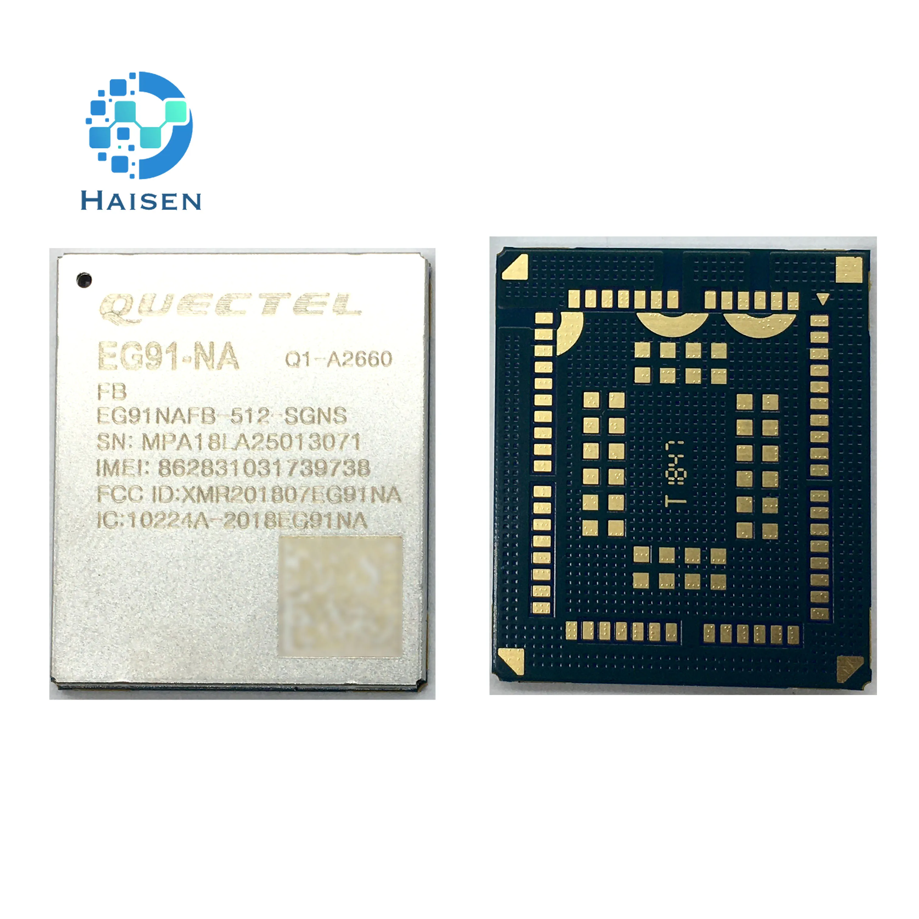 HAISEN Quectel Économique et faible puissance EG91 IoT/M2M-optimized persévérance Cat 1 SkeEG91-NA EGratios NA EGratios NAFB EG91NAFB-512-SGNS