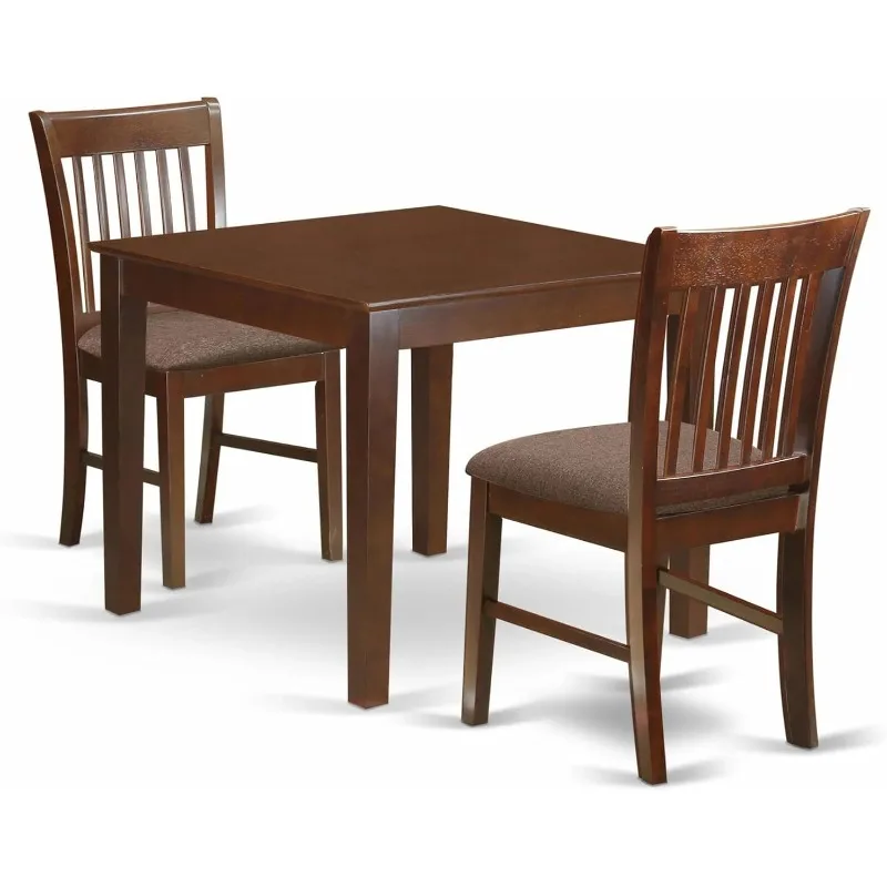 East West  Furniture Piece Room Set Contains a Square Kitchen Table