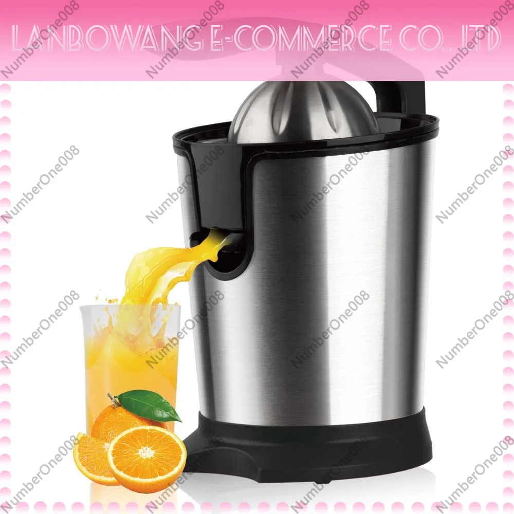 110V 220V Electric Citrus Juicer Orange Squeezer Auto Pulp Separation Stainless Steel Easy Clean 600W