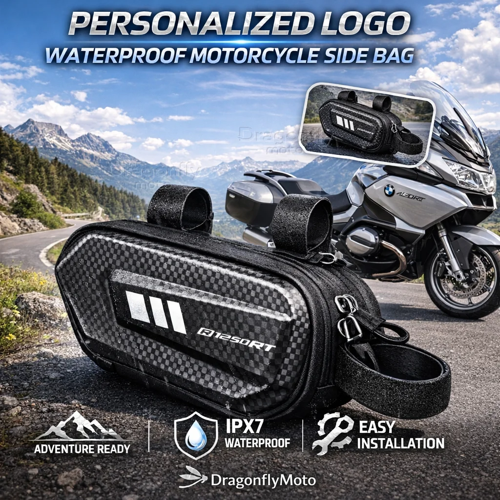

Для мотоцикла BMW R1250RT 2004-2013: Боковая сумка с индивидуальным логотипом, водонепроницаемая, жесткий корпус, седельная сумка