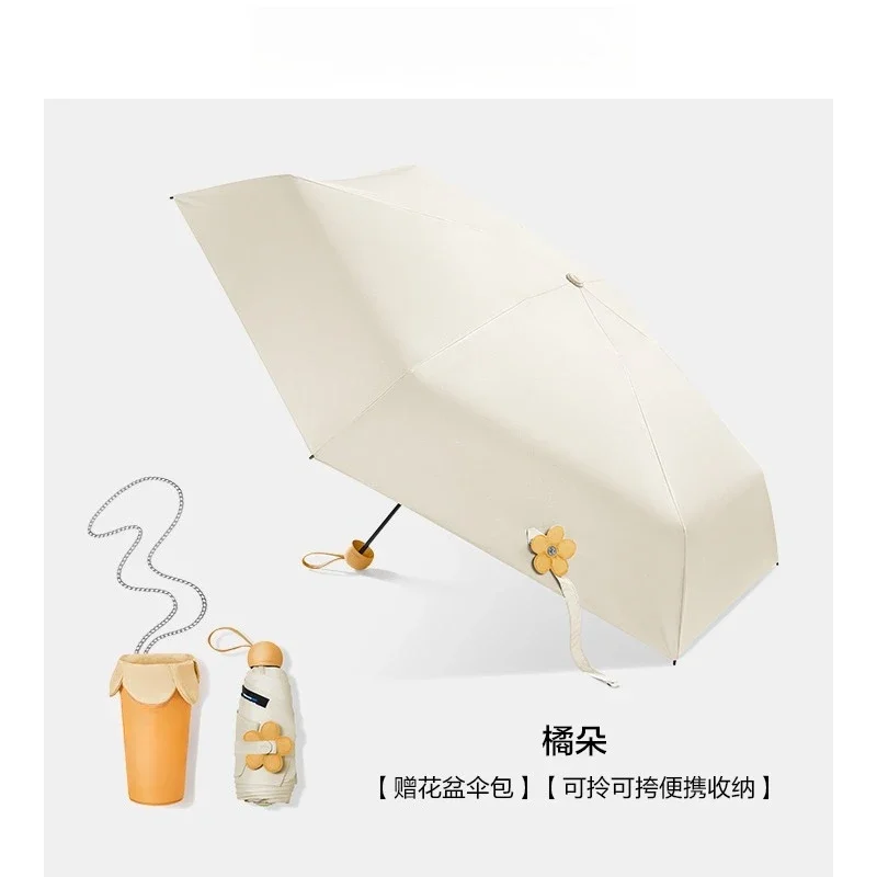 

Bag Sunscreen umbrella Women's weather and rain UV protection vinyl sun umbrella 50% off