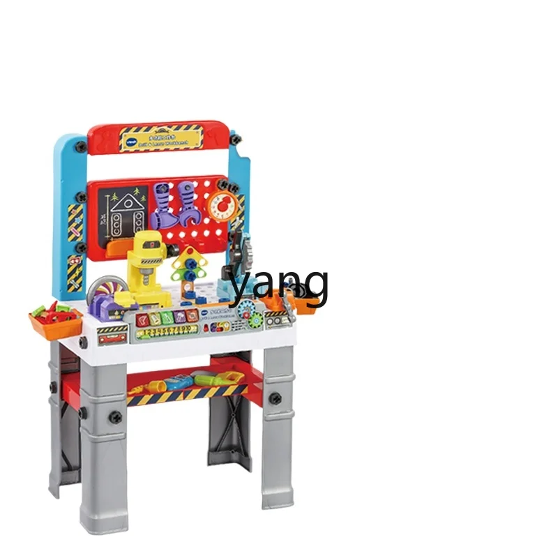 CX Multi-Function Workbench Toolbox Repair Screw Bilingual Creative Assembling Electric Toy