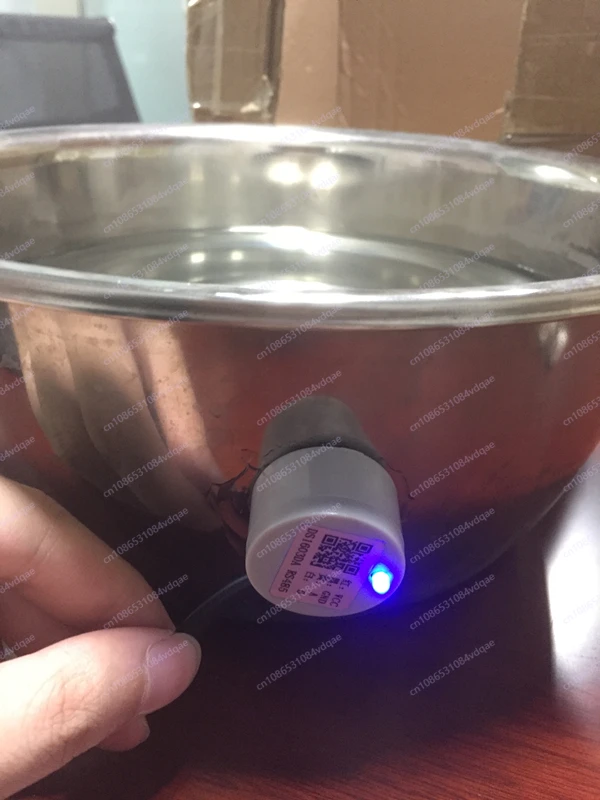 Sensor de nível ultrassônico de pequena capacidade DS1603, nível de recipiente de metal, detector de nível de água sem contato