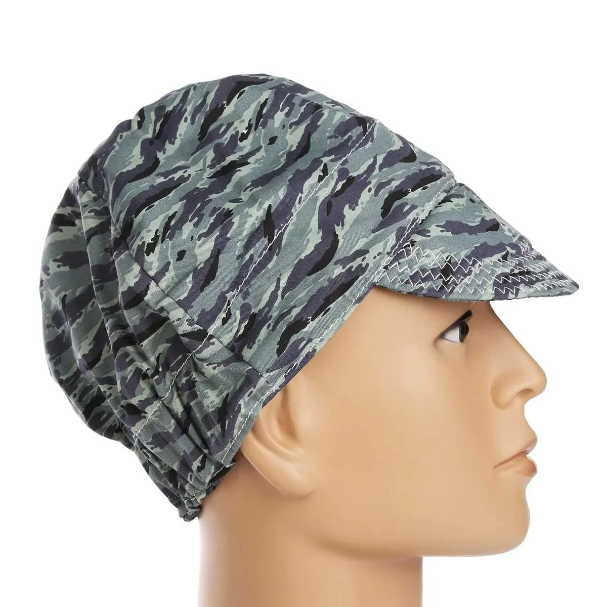 Elastic Welding Hat Sweat Absorption Welders  Protective  Cap Flame Resistant Head Full Protection Hoods