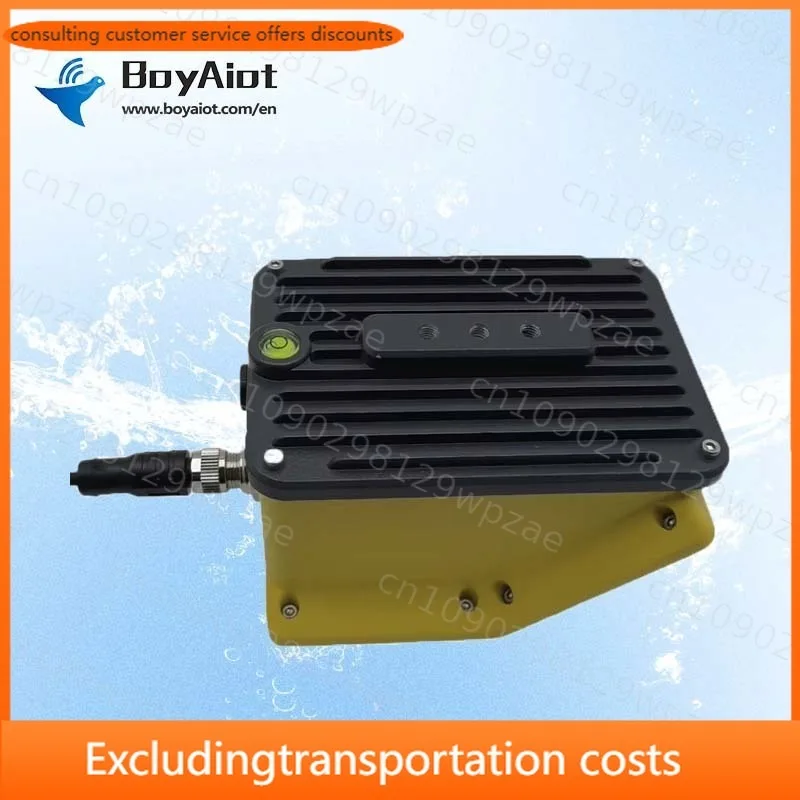 BoyAiot Smart River Flow Sensor Customized Open Channel Flow Measurement Non-Contact Current Meter Water OEM Support 80GHz IP68