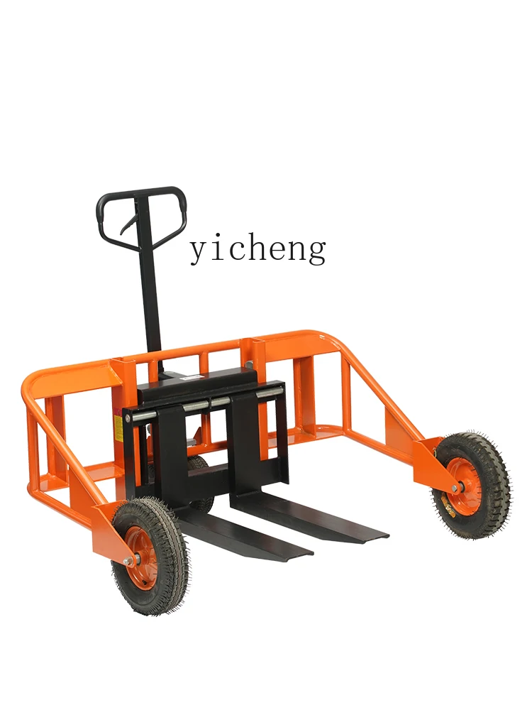 ZC land mountain bike truck outdoor off-road seismic manual hydraulic truck pallet truck