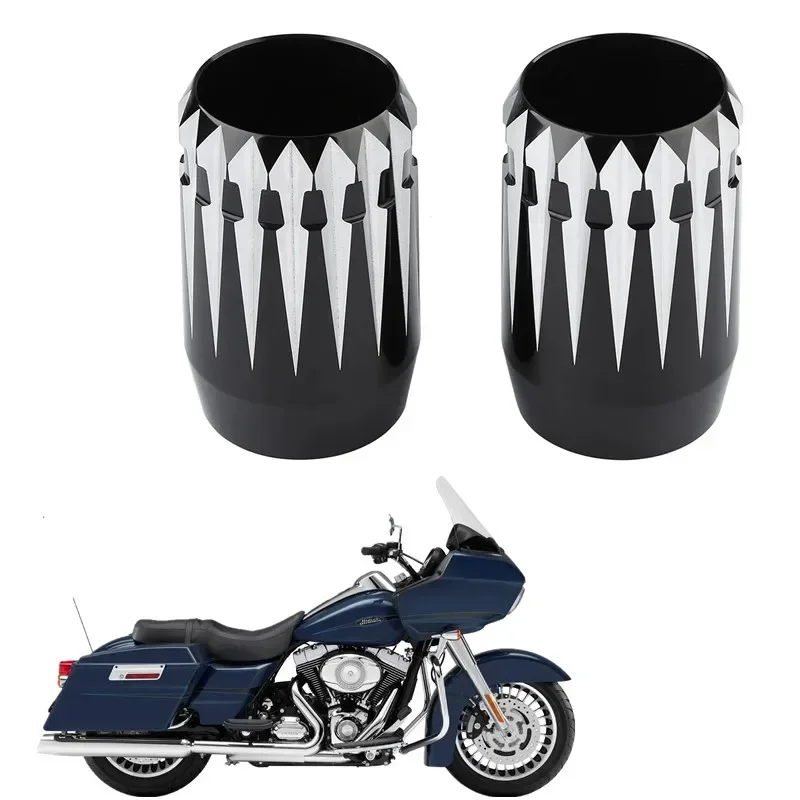 

For Harley Touring FLHT FLHR FLHX FLTR Street Glide 1984-2013 Motorcycle Parts Acsessories Upper Fork Slider Covers