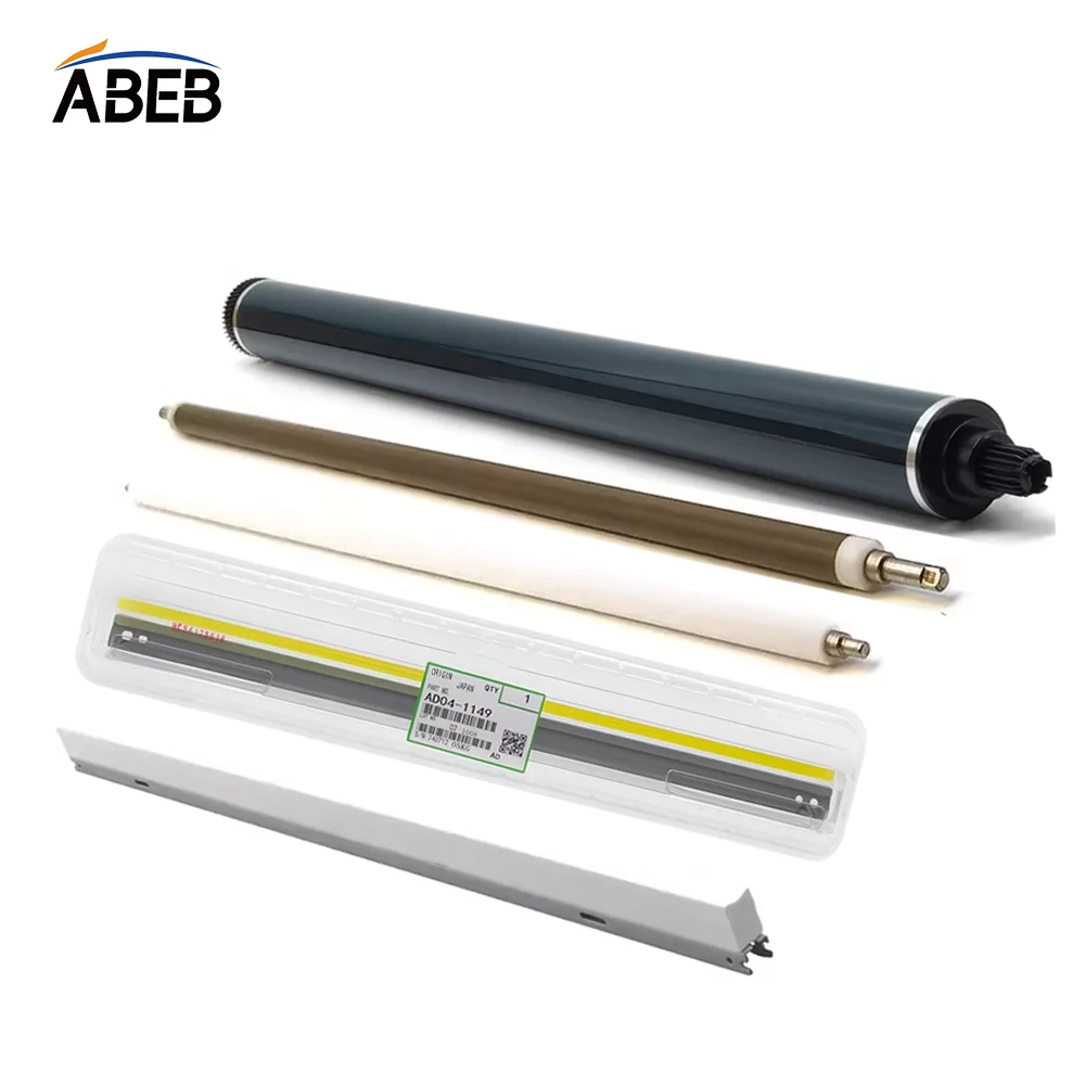 

Комплект для восстановления барабана C6004 для Ricoh MPC3004 MPC3504 MPC4504 MPC5504 MPC6004: барабан + зарядный ролик + чистящий ролик + лезвие барабана