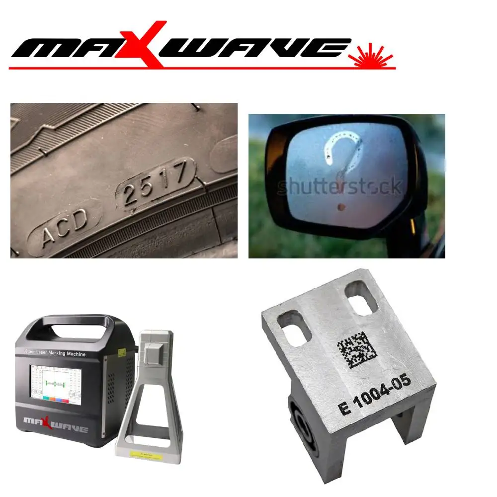 

Battery Charging Handheld Fiber Laser Marking Machine Touch Screen 20W 30W 50W Mini Portable Customizable Matel Stainless Steel