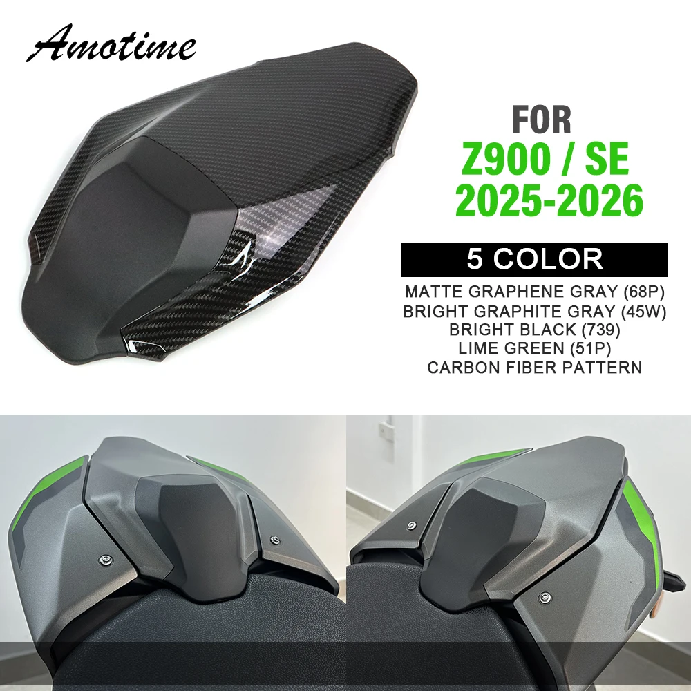 

For Z900 Motorcycle Passenger Pillion Rear Seat Cover Solo Fairing Cowl Fit For Kawasaki Z 900 SE 2025 2026