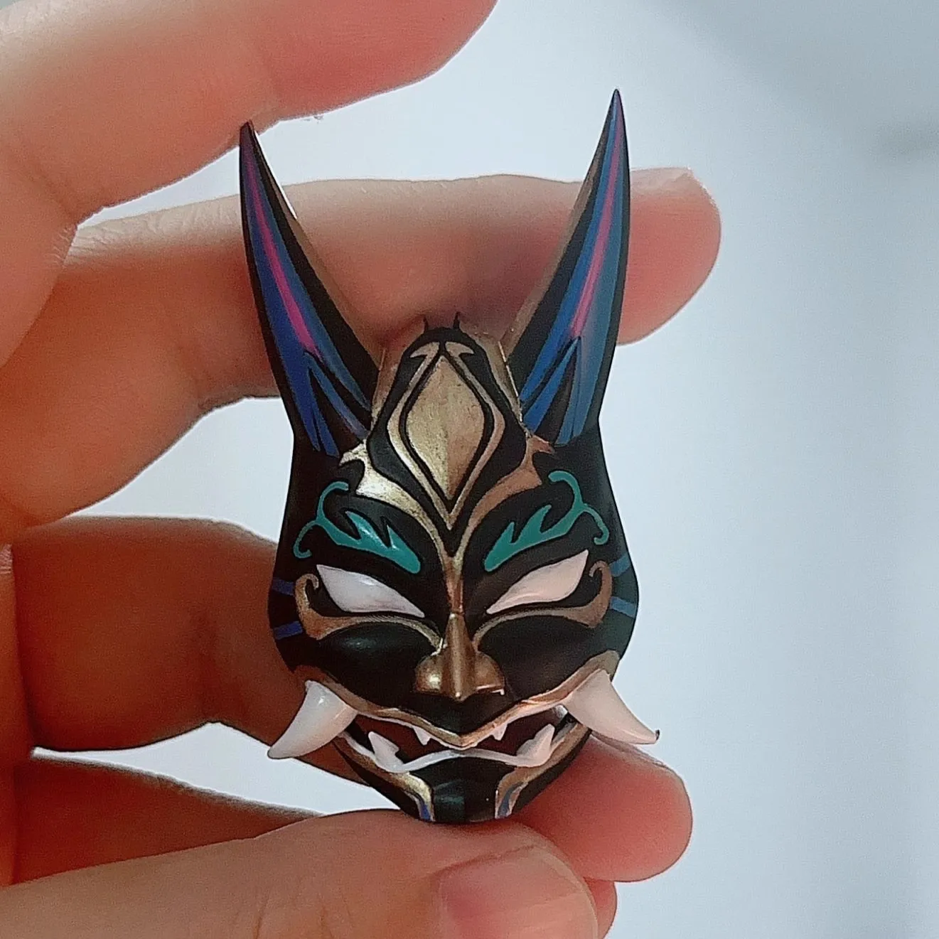 Genshin-Juego de Anime de impacto, máscara periférica para mascotas Xiao ob11 ob22, accesorios de tiro Gsc bjd, Mini péndulo Ymy P9, bricolaje, Navidad Gi