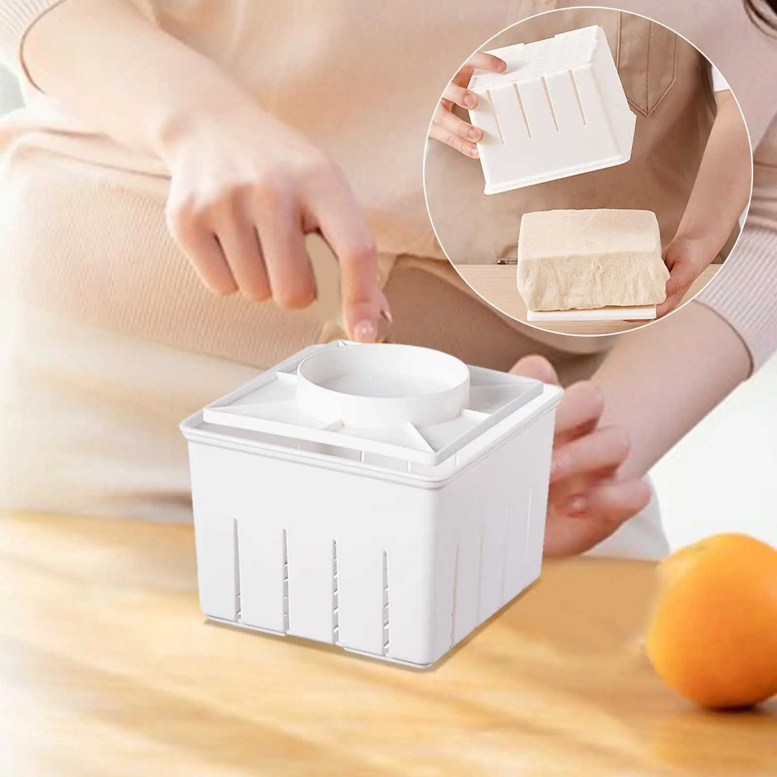 

Tofu Press Mould Kitchen Tool Strainer Tofu Press Tool for Tofu Picnic Home