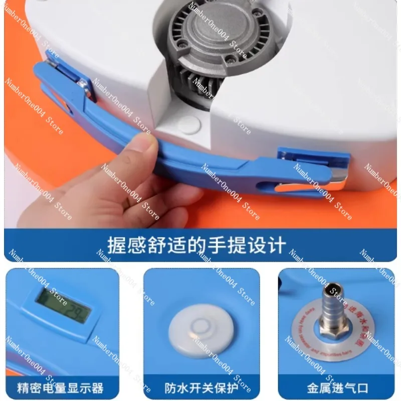 

Underwater Diving Ventilator Waterproof Tankless Scuba Snorkeling Equipment 10M Depth Portable Rechargeable