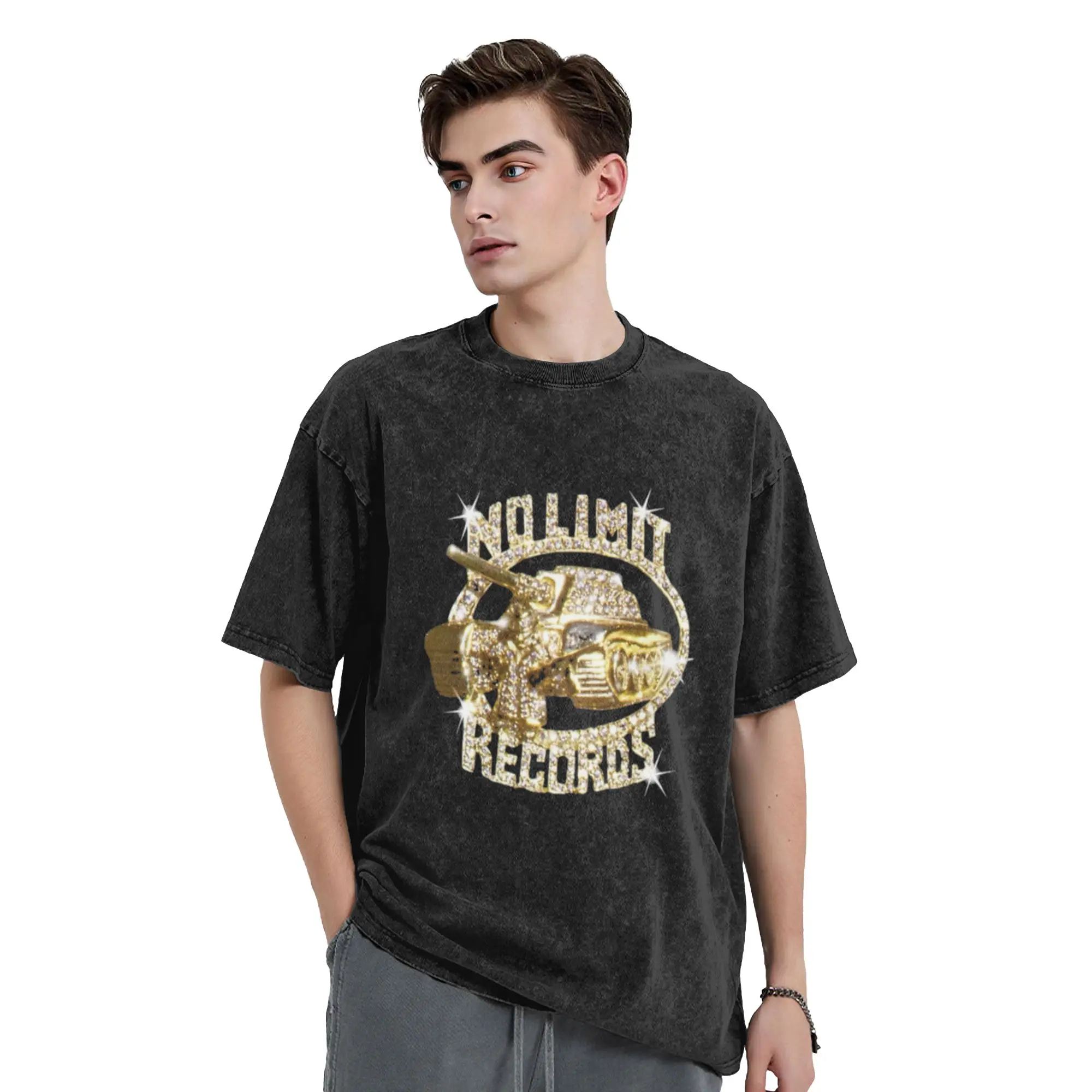 Label Included Artists Unique Chic A Vintage Oversized Cotton Unisex T-Shirts