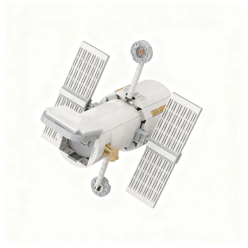 796pcs MOC Hubble Space Telescope - NASAS Apollo Saturn V Alternative Build Model Building Blocks Christmas Gift Toy Art 3D