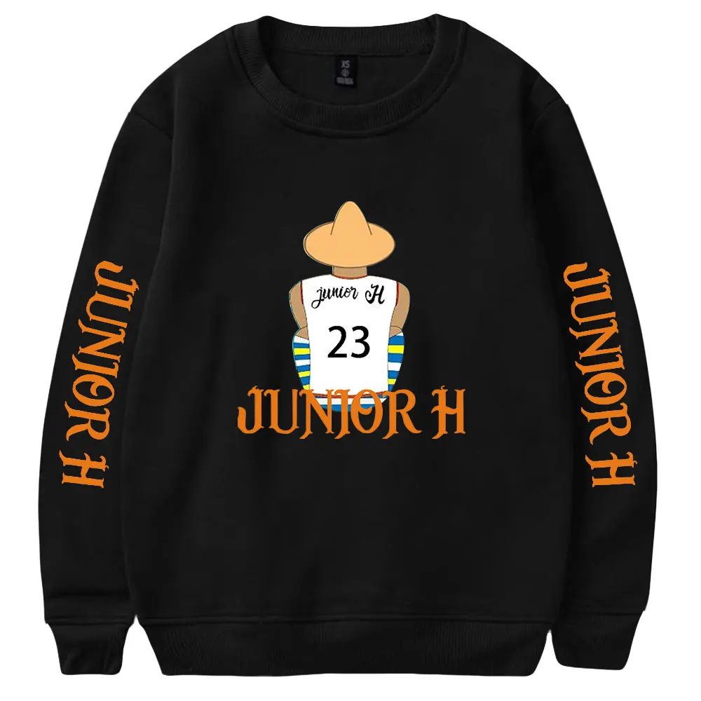 

2023 Junior H O-Neck Sweatshirt Women Men Long Sleeve Pullover Tracksuit Fashion Streetwear Casual Spring/Autumn Clothes