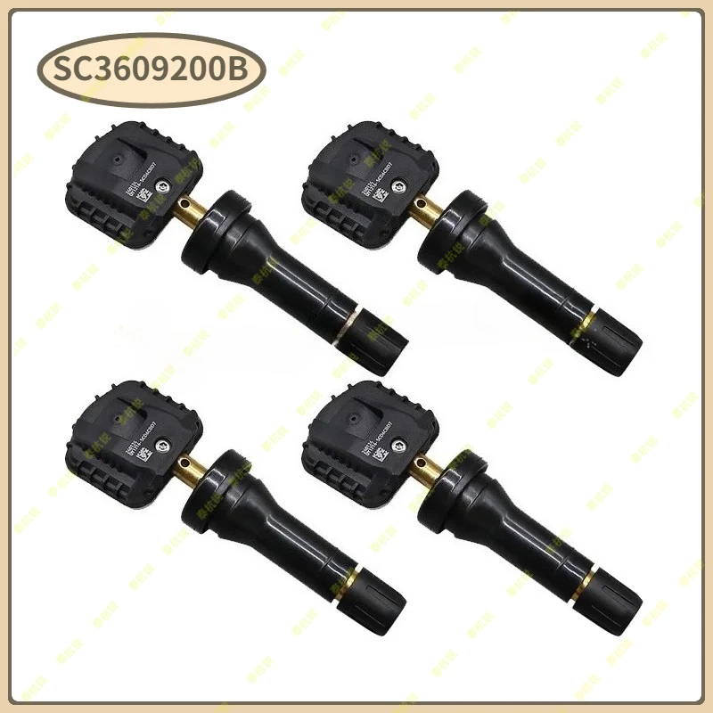 

SC3609200B 4pcs 433MHz TPMS Tire Pressure Monitor System For BYD Song Plus Dolphin Han EV Tang DM Qin Plus EV S2 Surui E9 F3