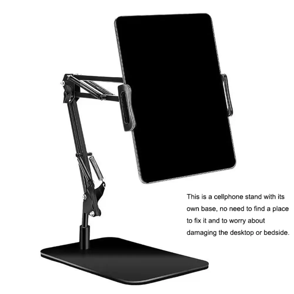 

Mechanical Cantilever Mobile Phone Stand Adjustable Long Arm Desktop Phone Holder Metal Portable Mobile Phone Bracket