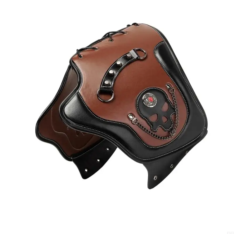 Heat Resistant Motorcycle Side Saddles Heat Deflector PU Leather Construction Ensures Long Riding Comfort