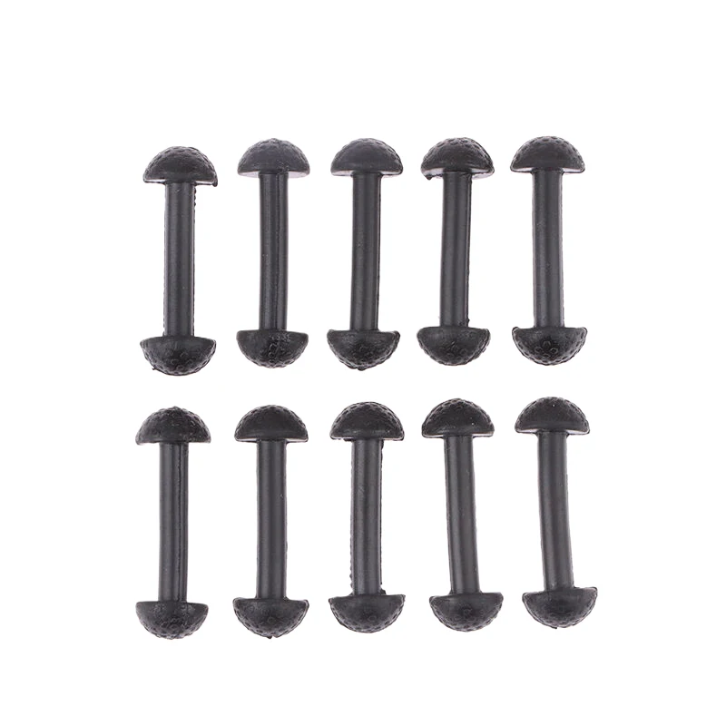 10PCS For Motu Leg Band Vintage Figures Replacement Connectors Clip Black Rubber Leg Band Replacement Connectors