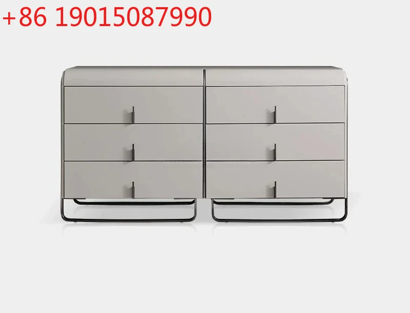 

Итальянский минималистичный приставной шкафчик, современный минималистичный шкафчик в стиле лёгкой роскоши