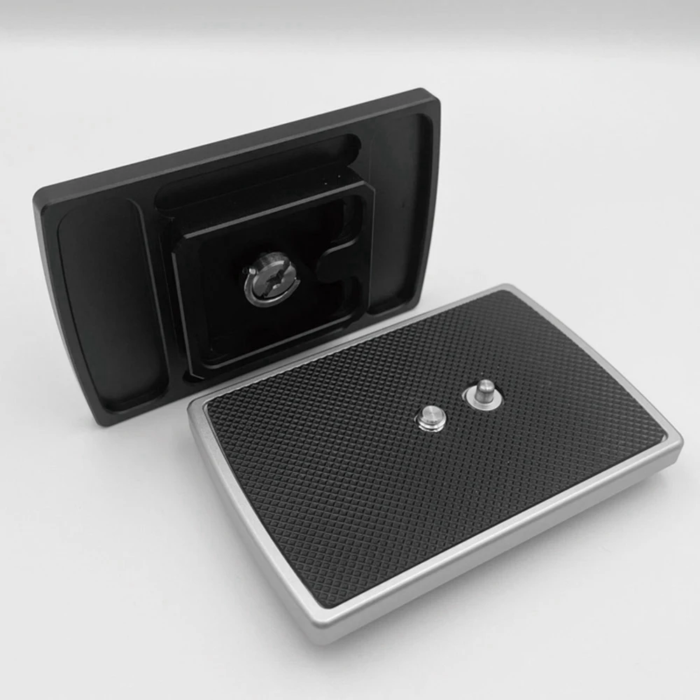 لوحة إطلاق سريعة مصنوعة بشكل جيد لـ Libec TH-650DV 1/4 بوصة برغي تثبيت ثلاثي القوائم Monopods لوحة مشبك كاميرا #1