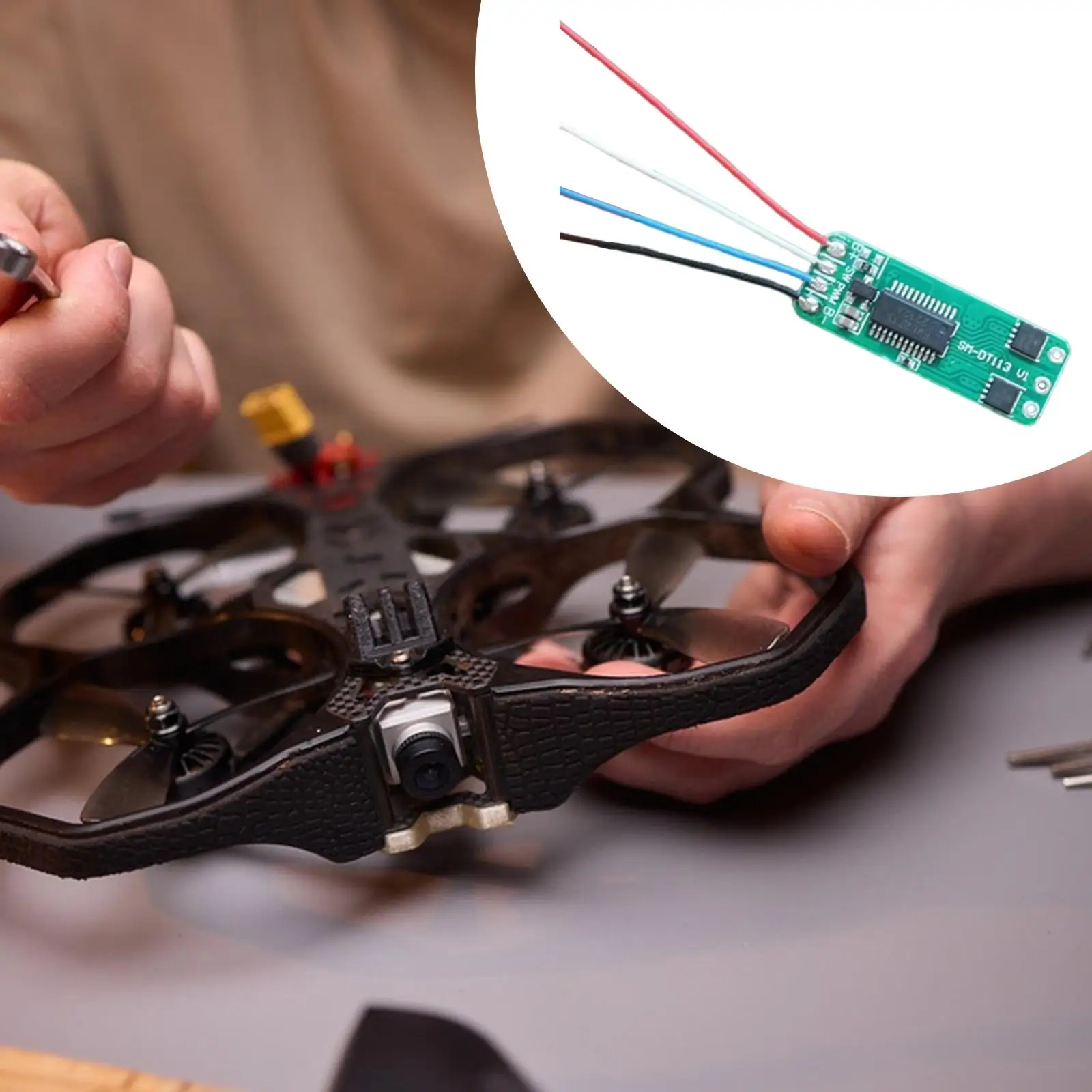 Borstelloze snelheidsregelaar vervangingsgereedschap 5A borstelloos voor RC vliegtuig meerassige vliegtuigen